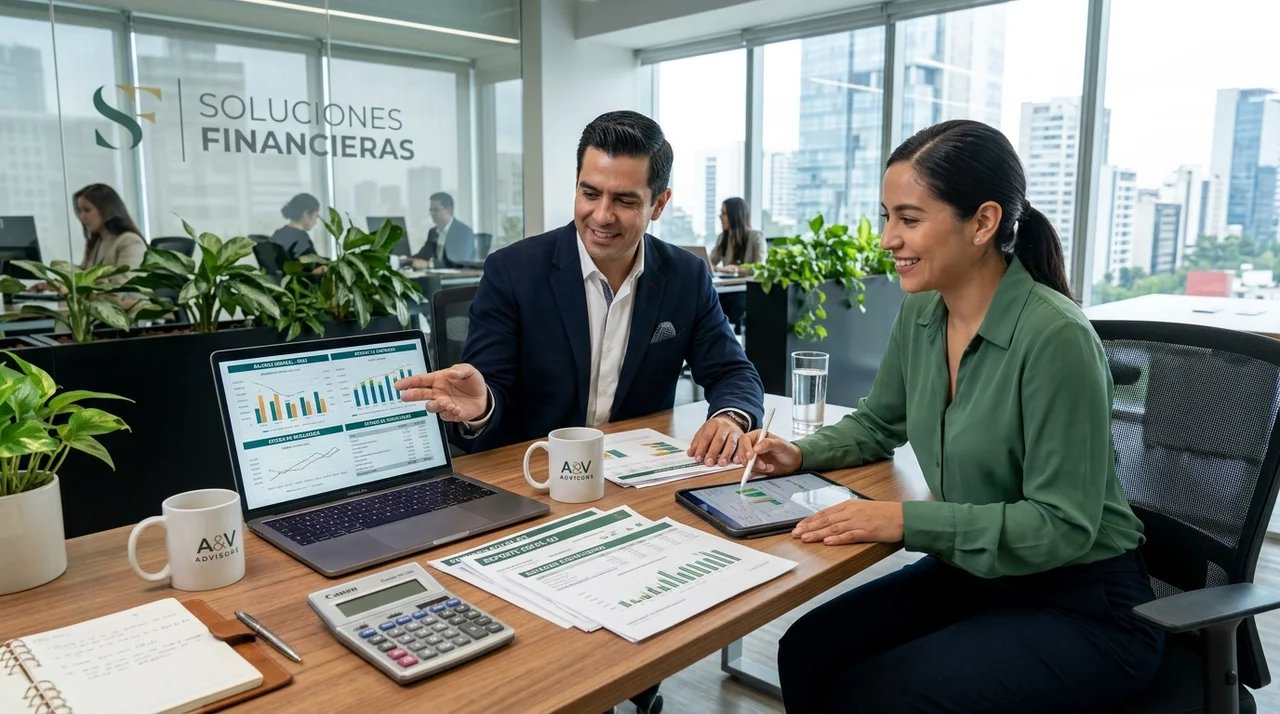Equipo de asesores contables y tributarios de VARSYSTEM atendiendo clientes