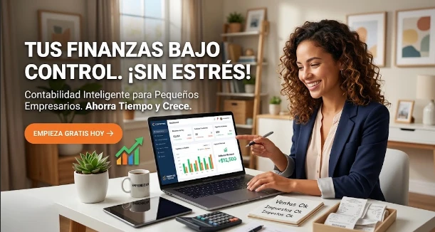 Tus finanzas bajo control sin estrés - Contabilidad Inteligente para Pequeños Empresarios